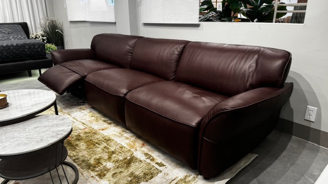 Wojtek Power Reclining Sofa Leather/Foam