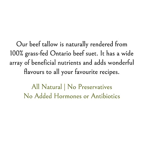 Original Beef Tallow, Grass-Fed, Grass-Finished, 12oz