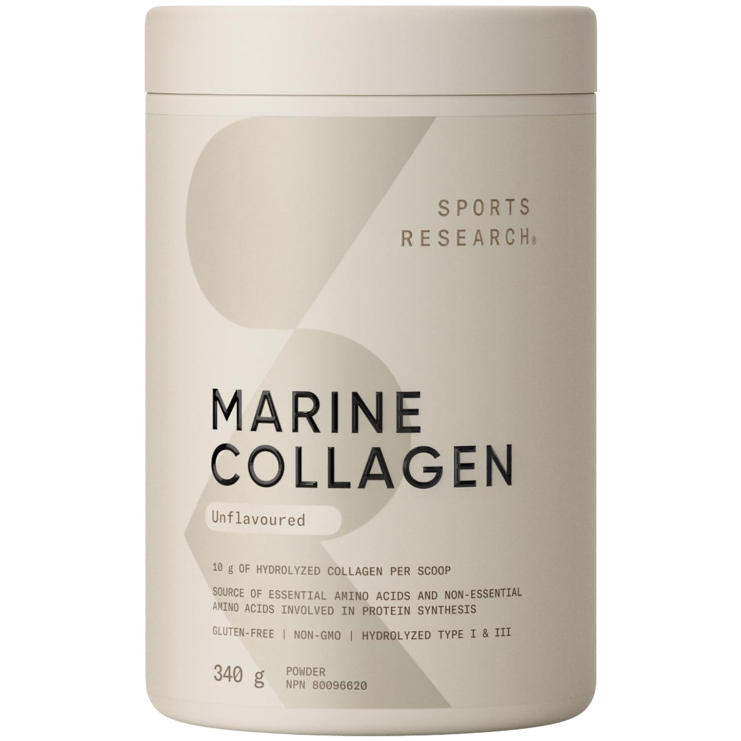 Sports Research Marine Collagen Peptides Powder - Sourced from Wild-Caught Fish, Pescatarian Friendly, Keto Certified & Non-GMO Verified - Easy to Mix in Water or Juice! (34 Servings)