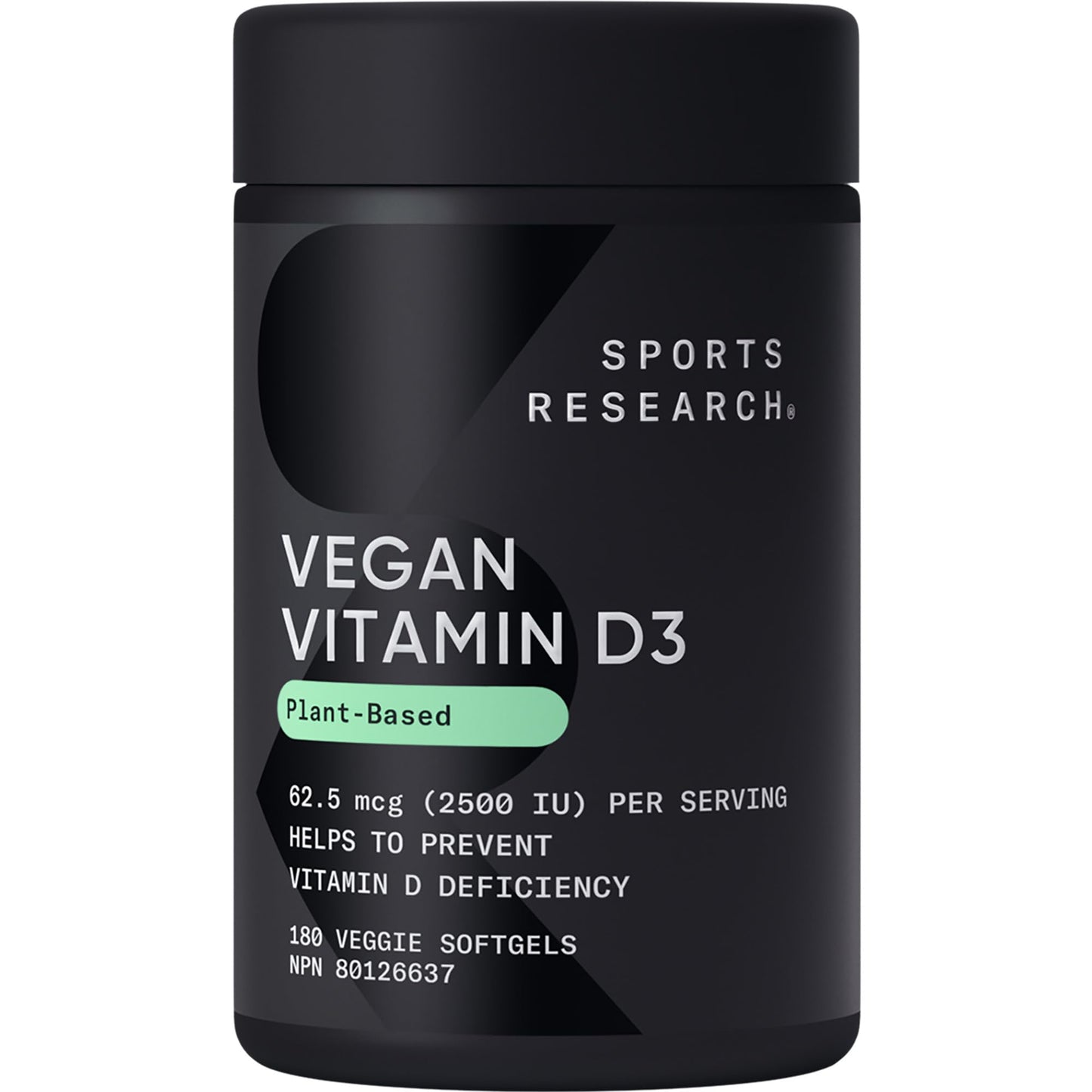 Sports Research Vitamin D3 1,000 IU with Coconut Oil - Vitamin D for Healthy Bones, Teeth, and Maintenance of Good Health - Non-GMO, Gluten & Soy Free - 360 Liquid Softgels