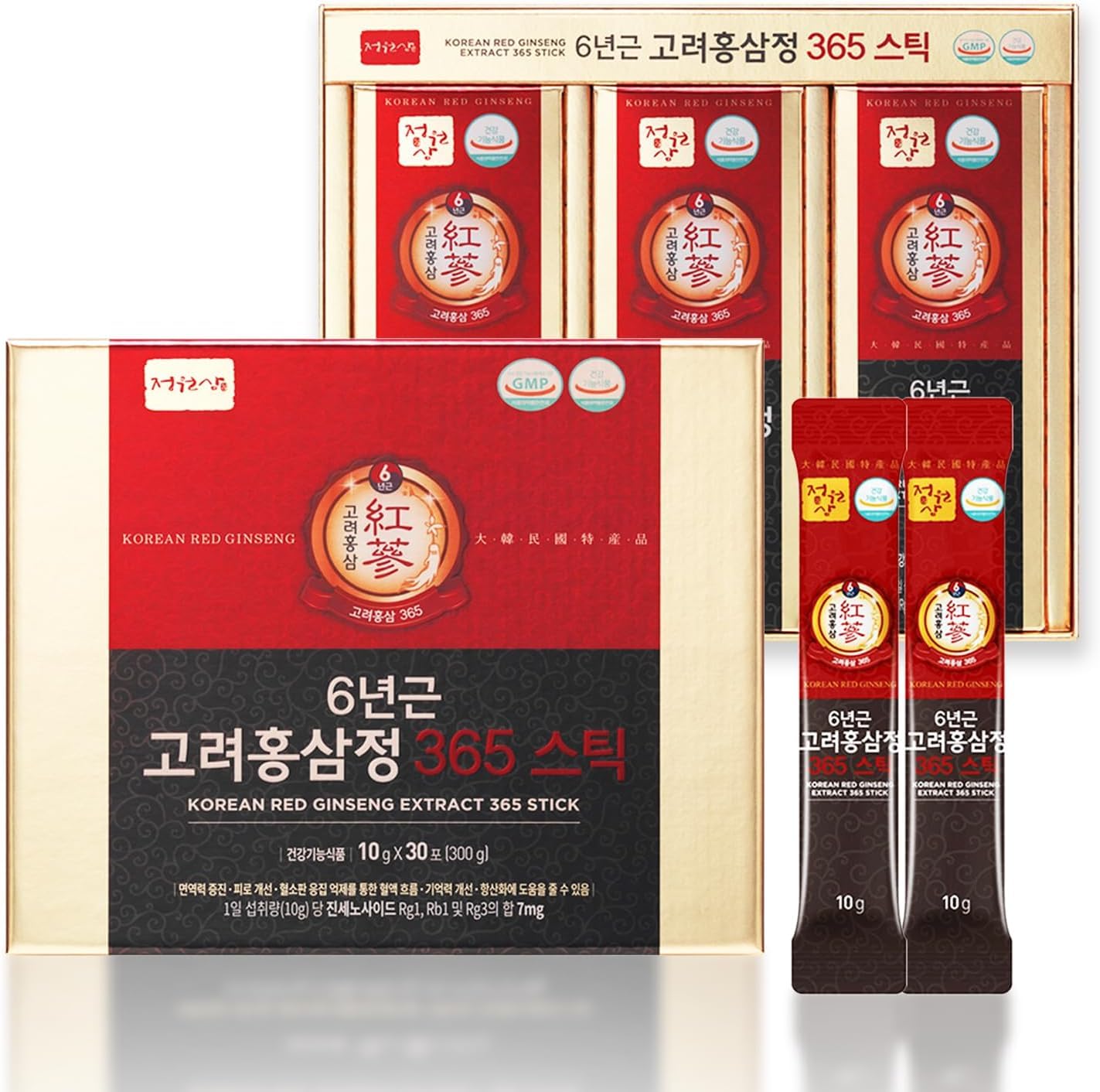 6 Years Red Ginseng 365 Stick