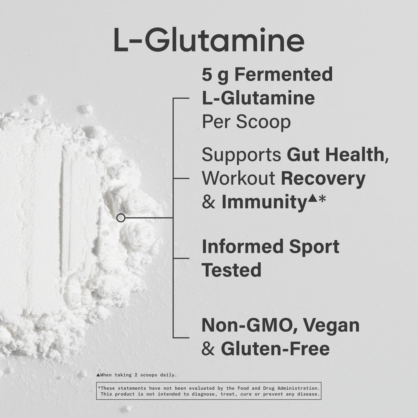 Sports Research L-Glutamine - Workout Recovery, Immune Health & Gut Health Support - 5 G Per Serving - 300 Grams