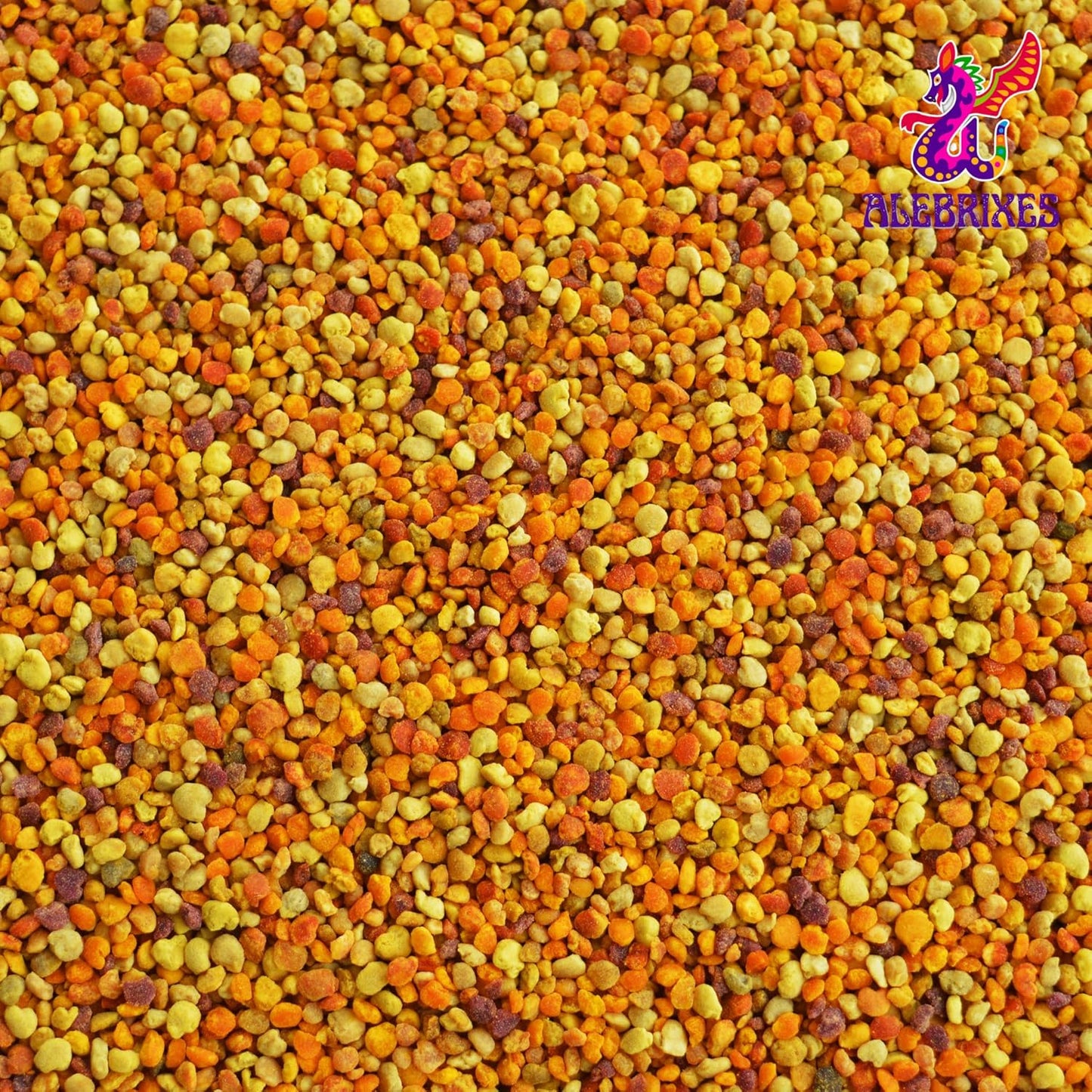 ALEBRIXES | Pure Bee Pollen 4oz (113g)| 100% Bee Pollen Granules | Polen de Abeja 100% Natural | All Natural Supplement.