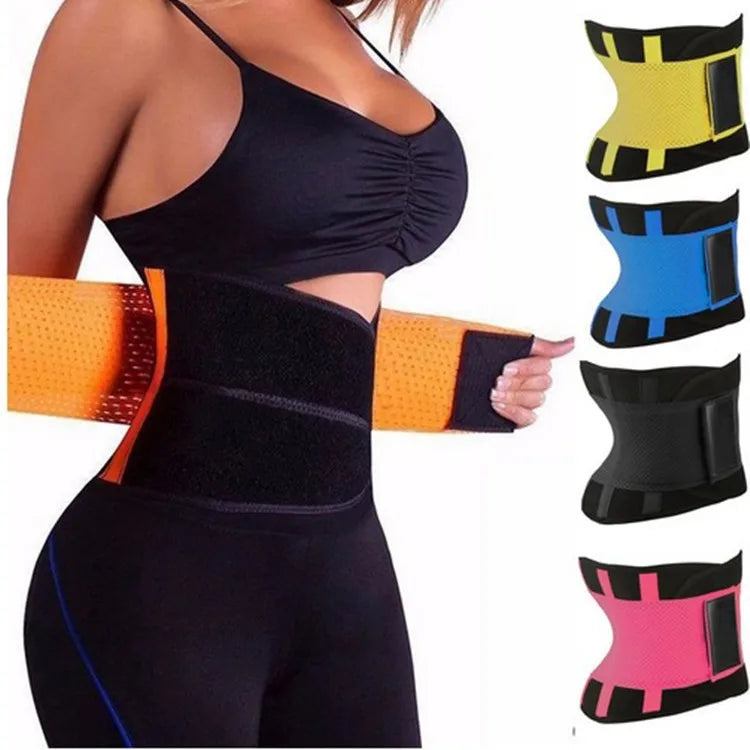 Neoprene Sports breathable elastic Loss Weight Women Slimming Wrap Band Belt Shaper Waist Trainer