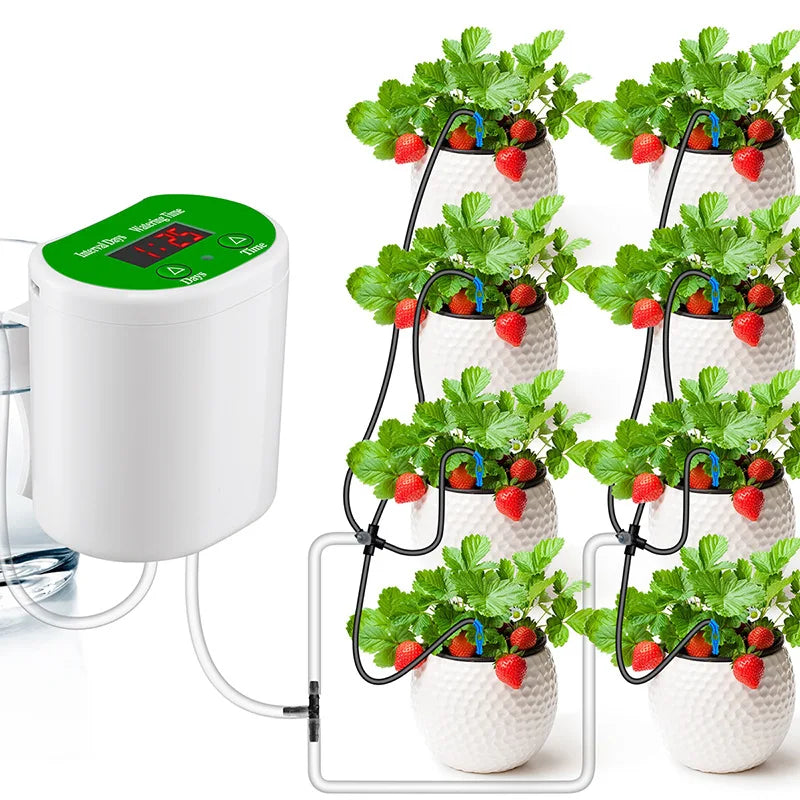 New Smart Planter Balcony Garden Potted Plant Charging Domestic Automatic Plant Watering Machine