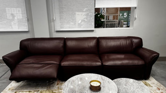 Wojtek Power Reclining Sofa Leather/Foam